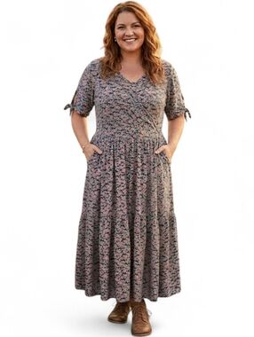 The Cottage Rose ~ Hinterland Dress by Super Cute Dresses by Ringger SZ XL/1XL